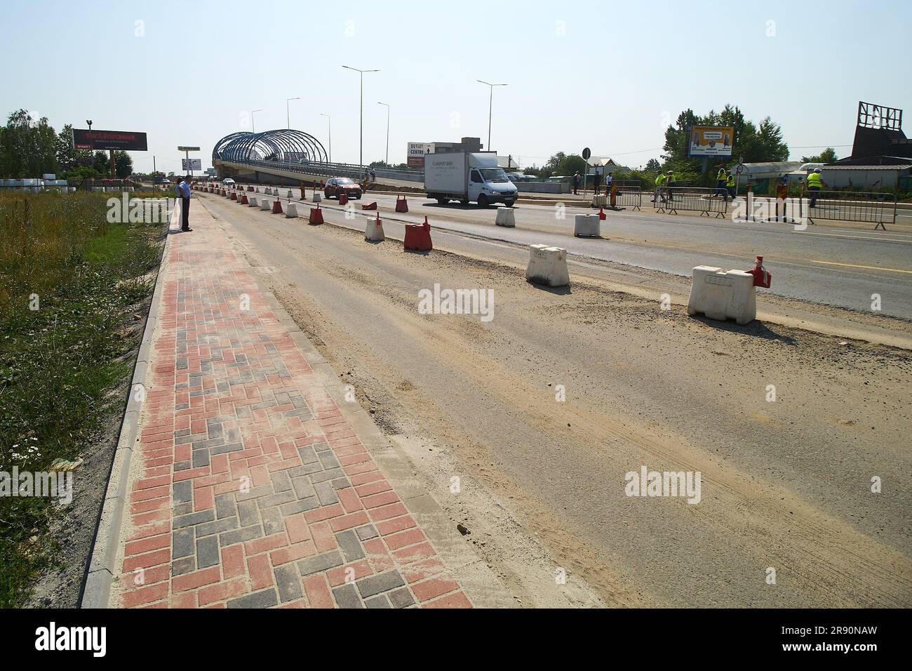 Bucharest Overpass Bucharest, Romania. 23rd June, 2023: Inauguration of the Pallady ...