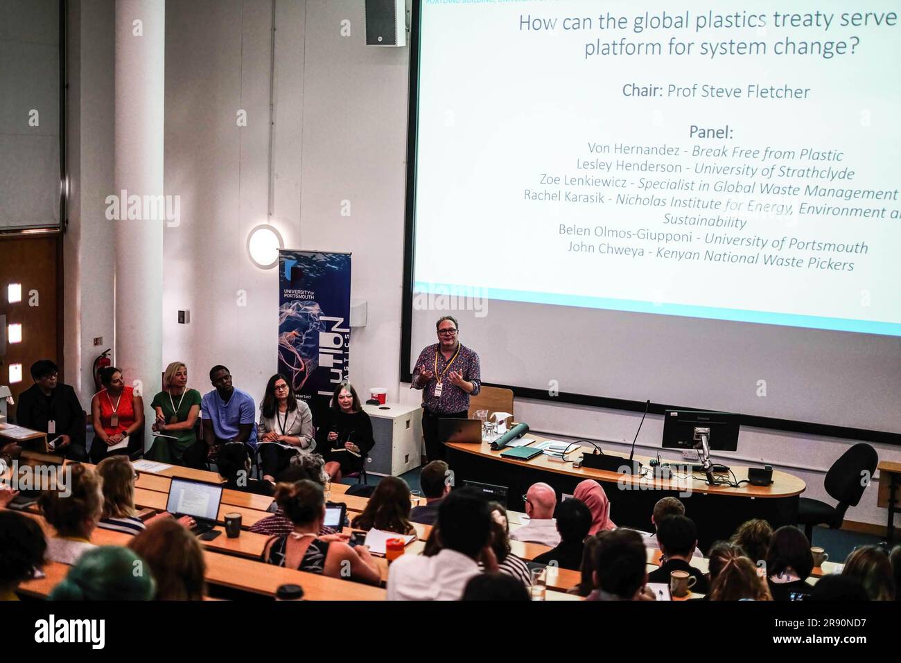 Director of the University Portsmouthís Revolution Plastics, Professor