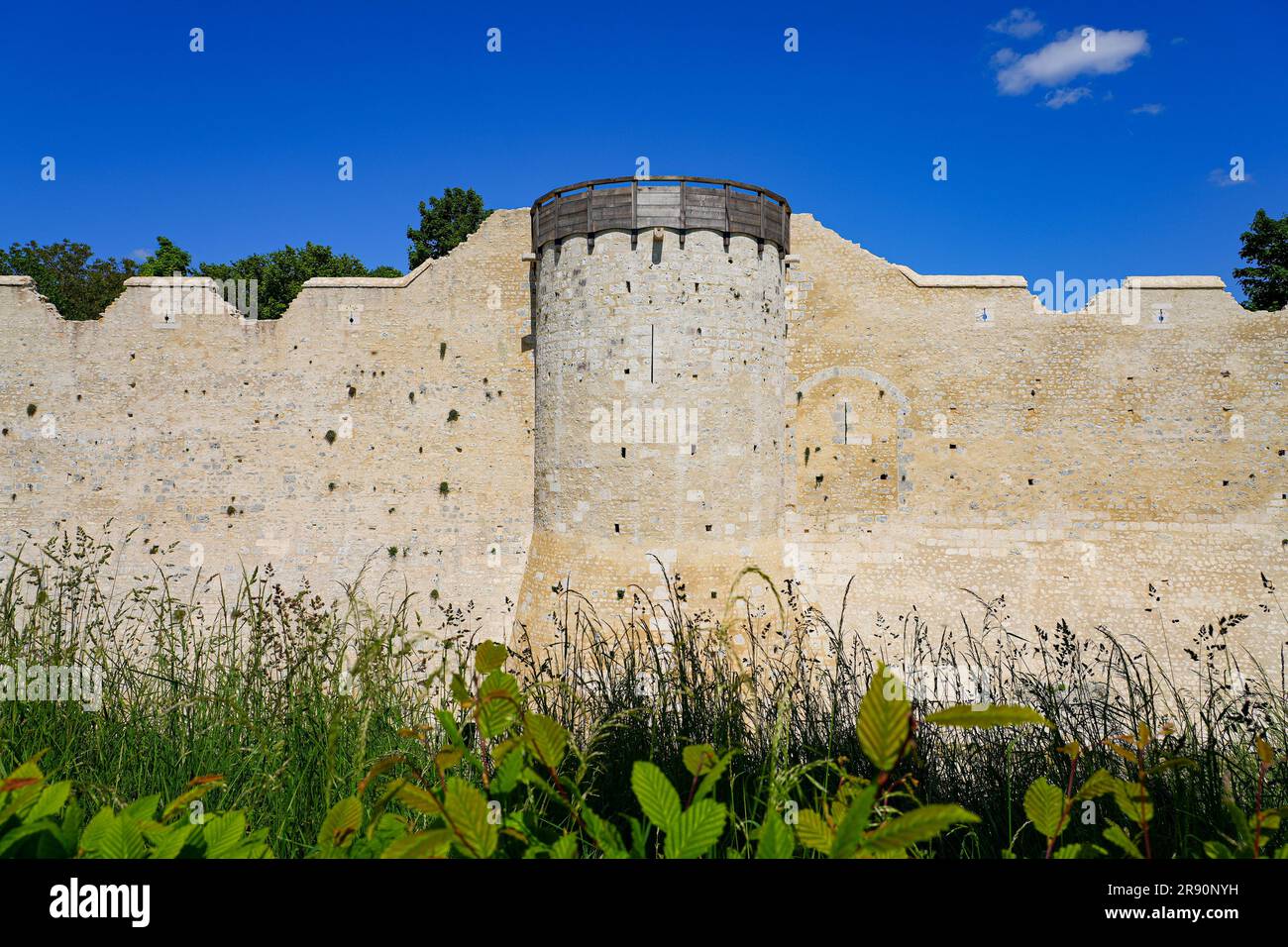 Ramparts of Provins, surrounding this World Heritage walled city