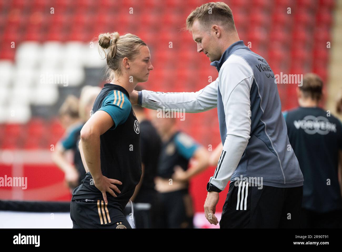 Offenbach Am Main, Germany. 23rd June, 2023. Soccer: National team ...