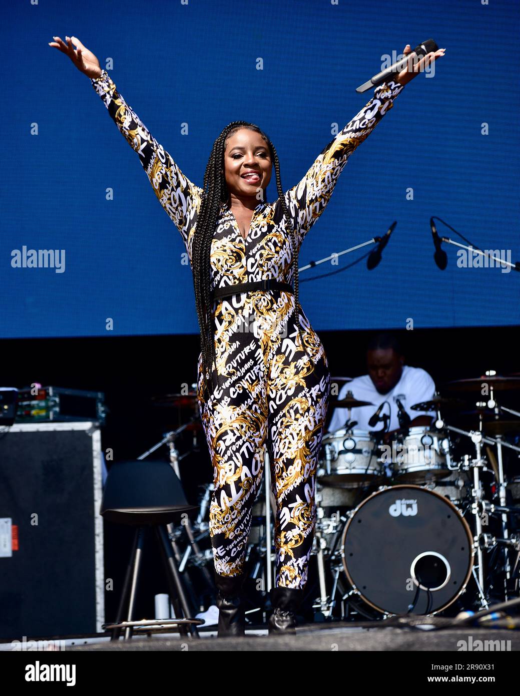 Sugababes - Victorious Festival Stock Photo