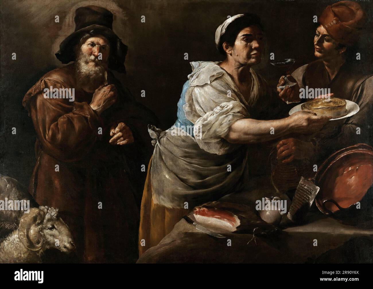 Kitchen Interior, 16451650. Found in the collection of the Museo di