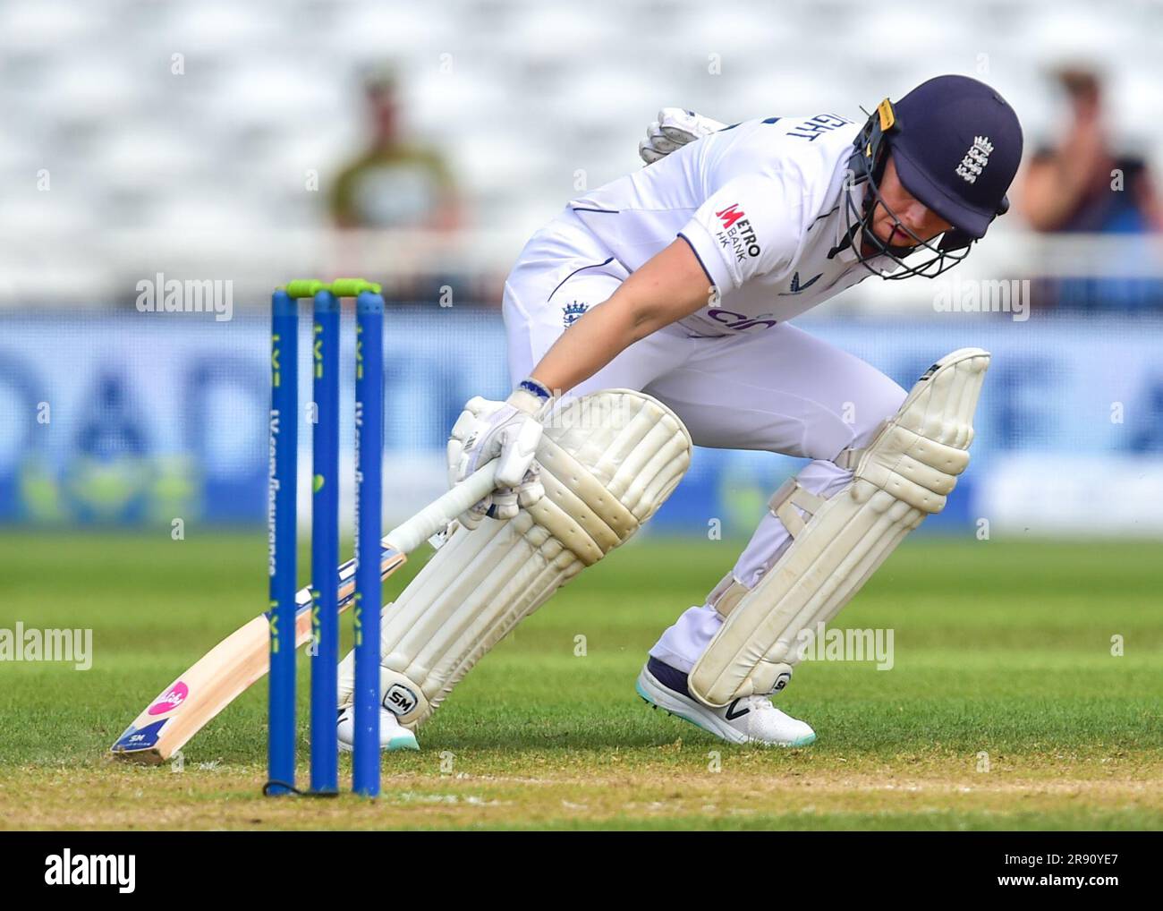 Trent Bridge Cricket Stadium, Nottingham UK. 23 June 2023. England