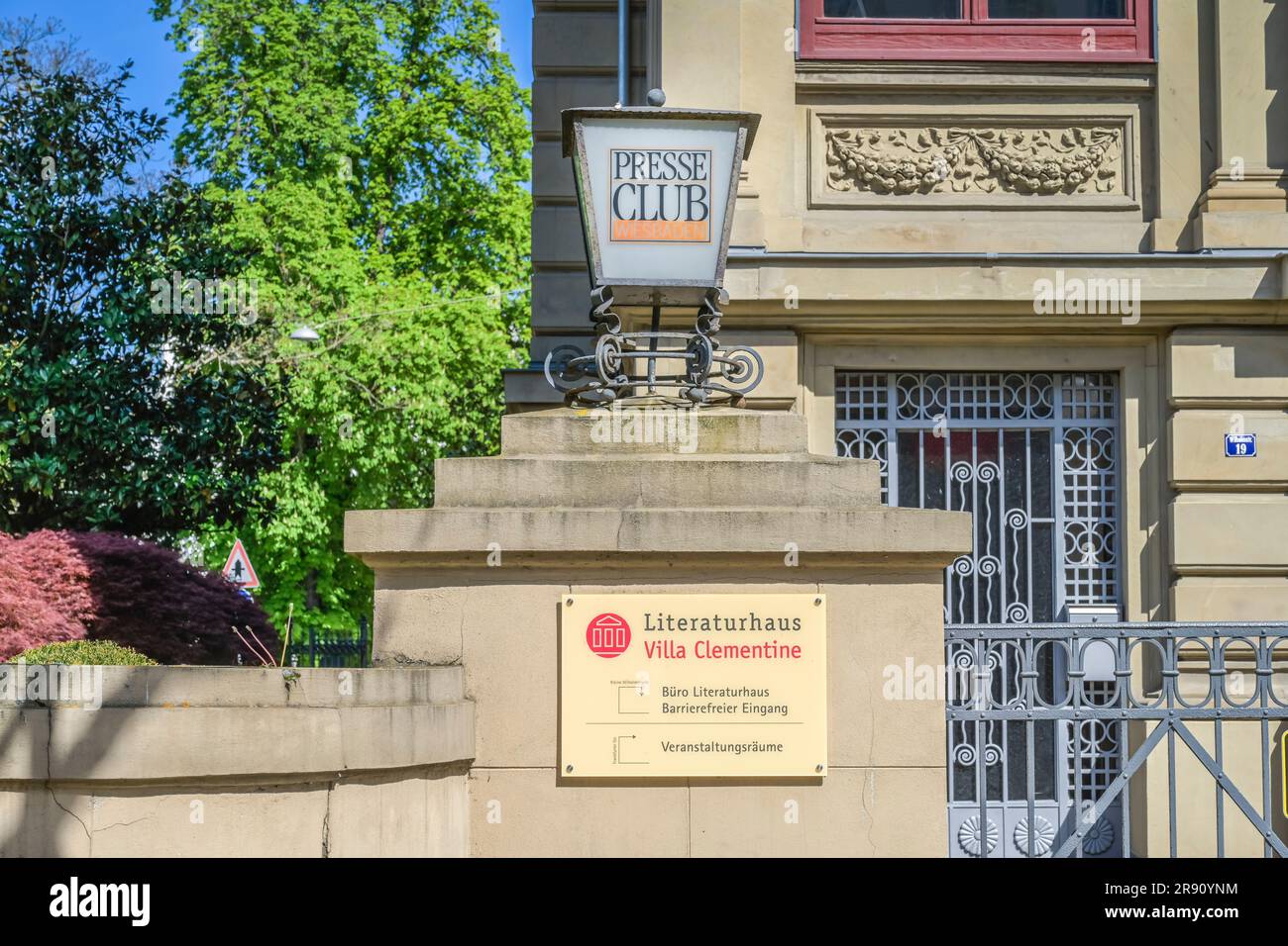 Literaturhaus Villa Clementine, Wilhelmstraße, Wiesbaden, Hessen