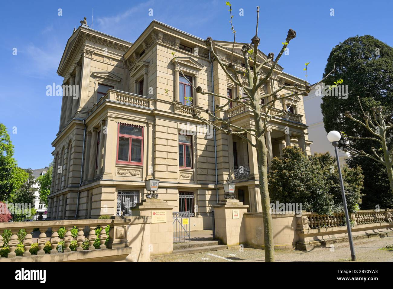 Literaturhaus Villa Clementine, Wilhelmstraße, Wiesbaden, Hessen
