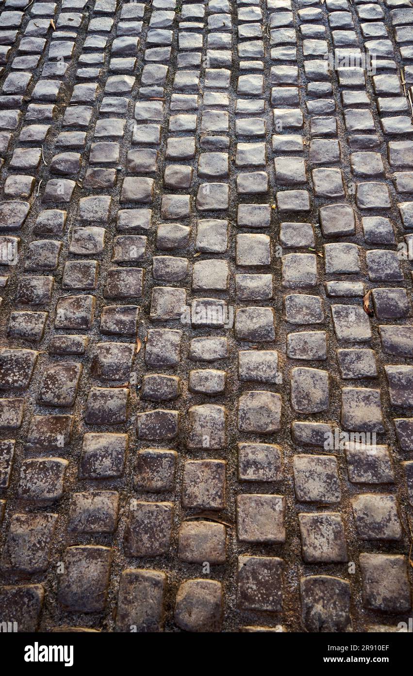 Cobblestone floor gray granite hi-res stock photography and images - Alamy