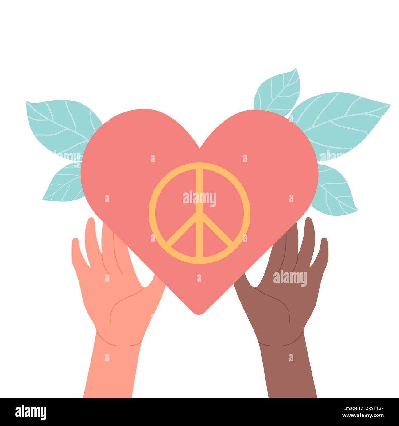 Hippie Heart Love PNG, Clipart, 60s, Circle, Clip Art, Color