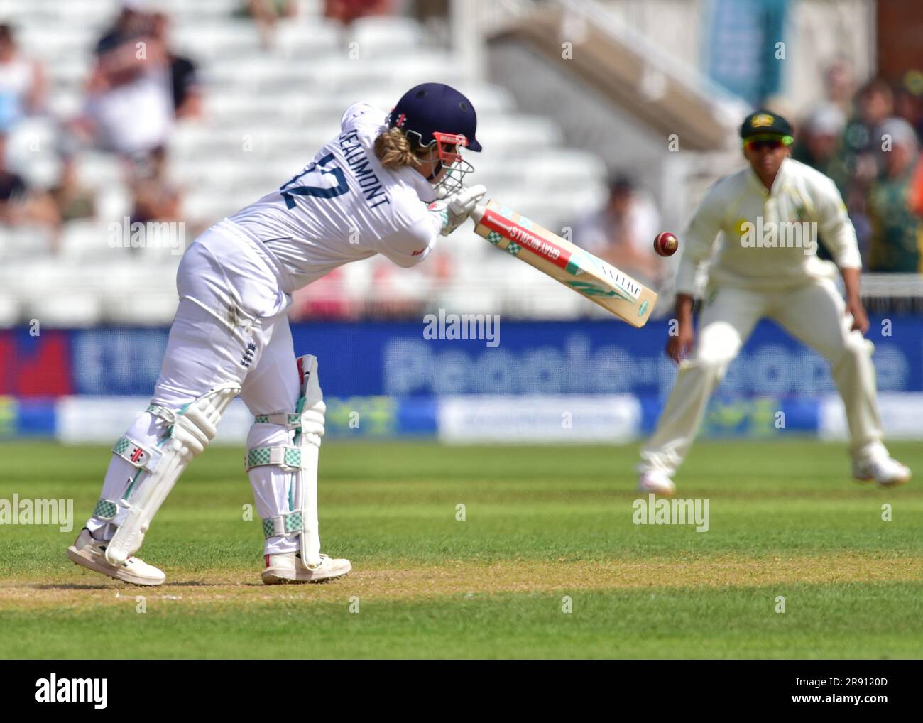 Trent Bridge Cricket Stadium, Nottingham UK. 23 June 2023. England Ladies v Australia Ladies in
