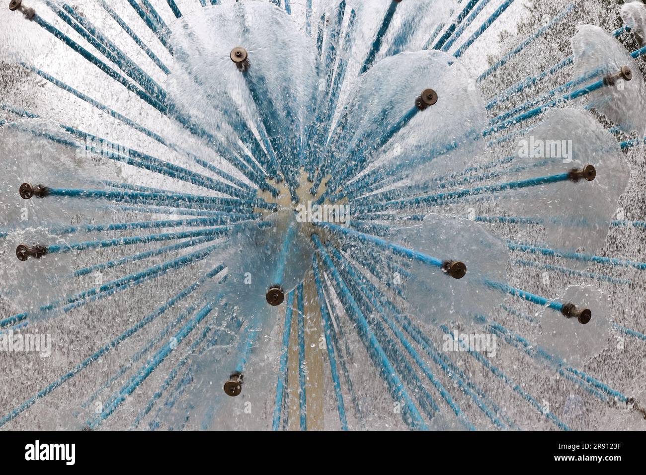 Abstract detail of a decorative fountain Stock Photo