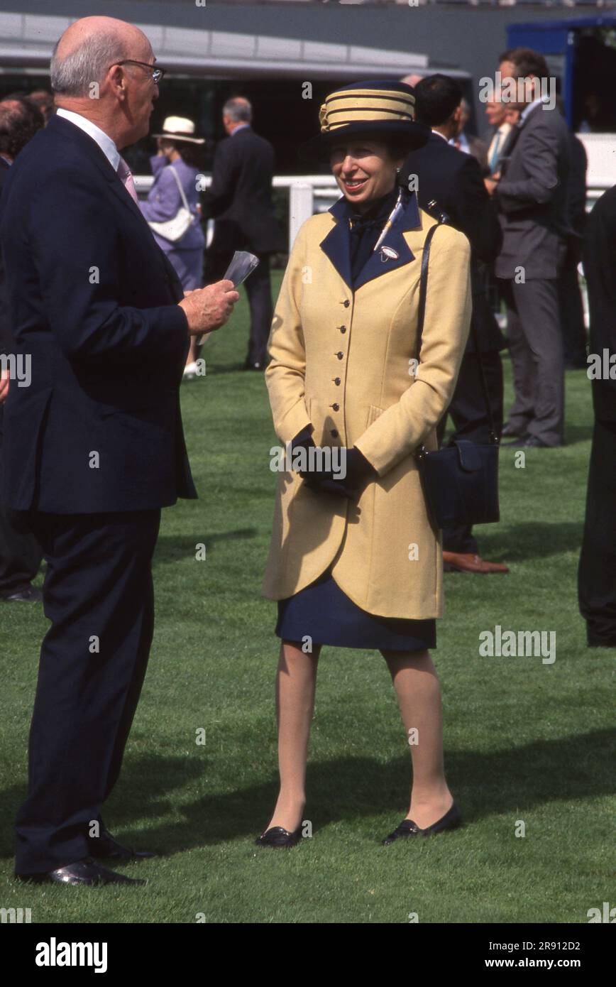 Princess anne royal royal ascot hi-res stock photography and images - Alamy