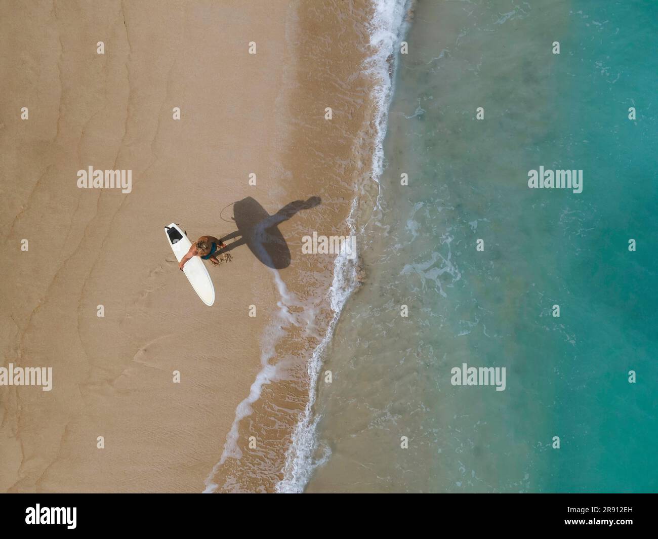 Aerial birds eye view sandy hi-res stock photography and images - Alamy