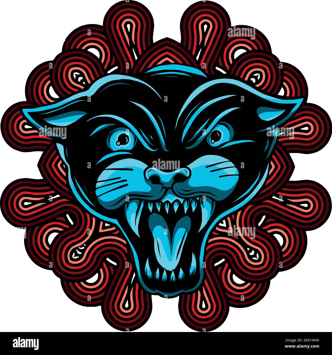 Black puma tattoo hot sale