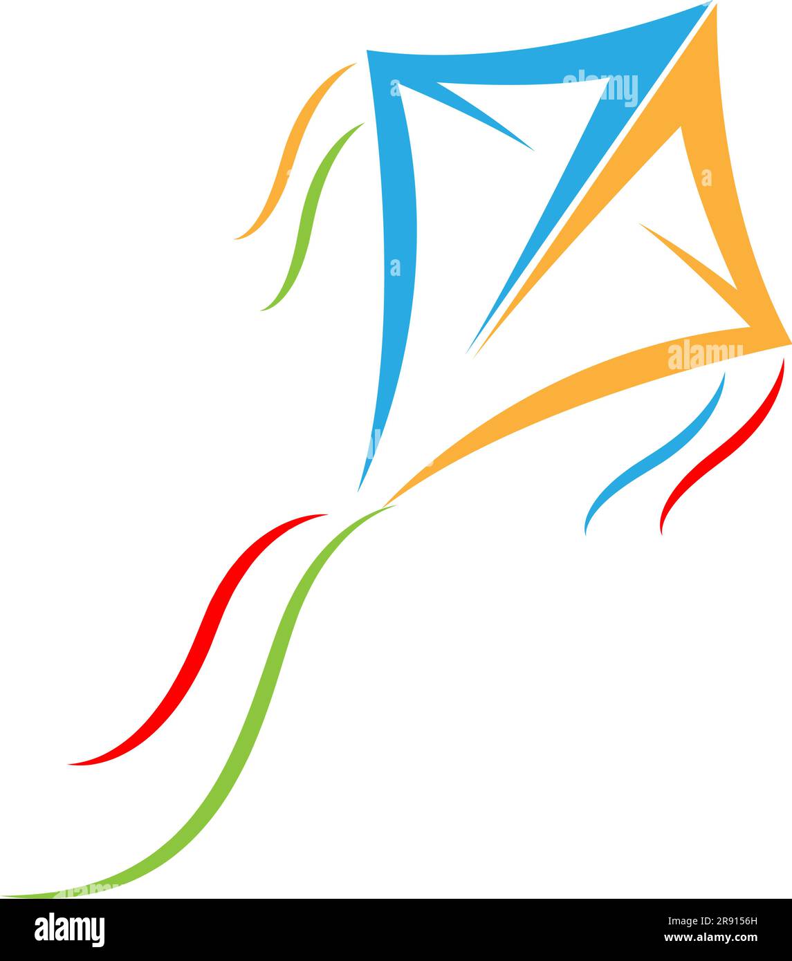 Kite logo icon design illustration Stock Vector Image & Art Alamy