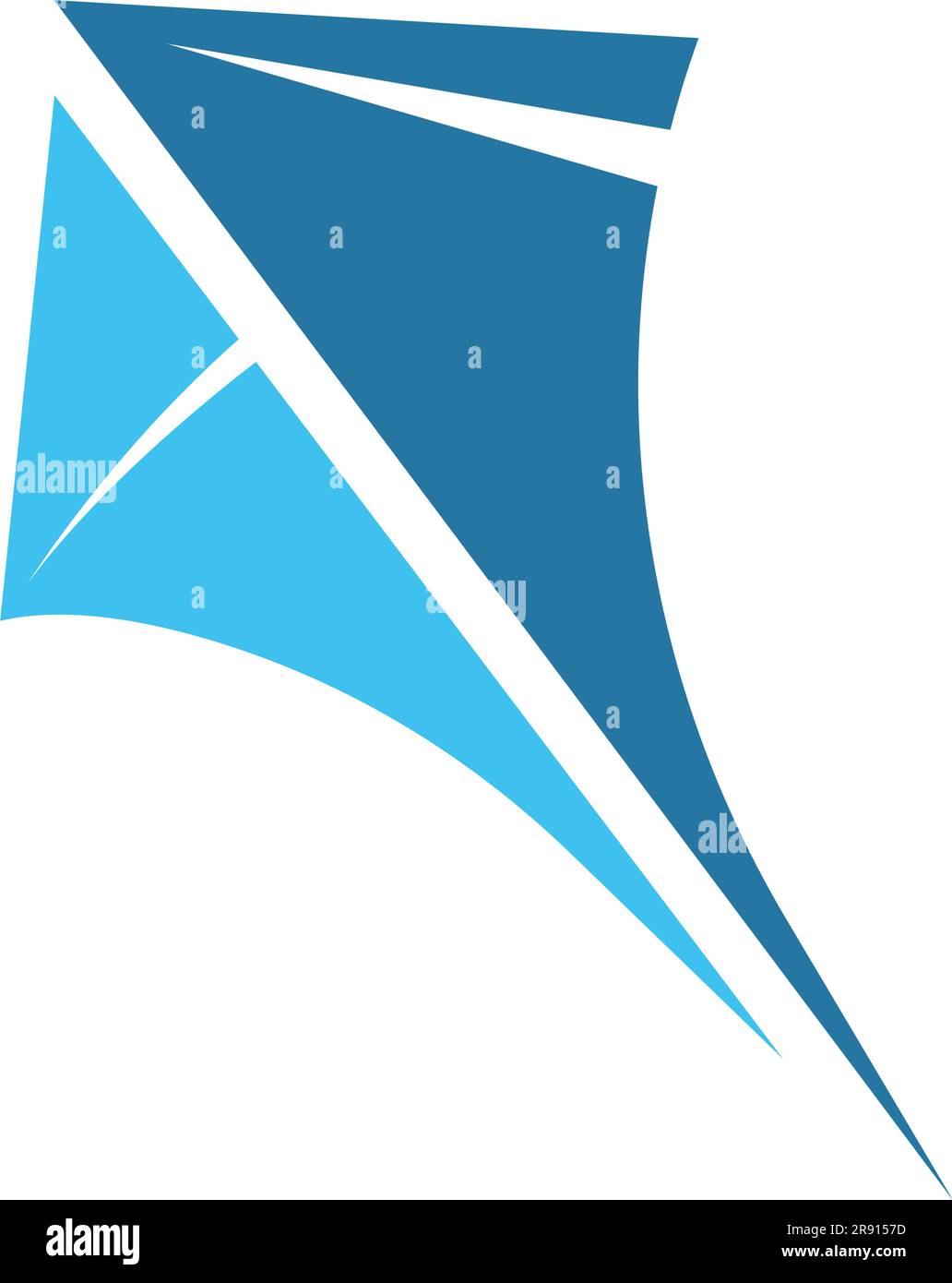 Kite logo icon design illustration Stock Vector