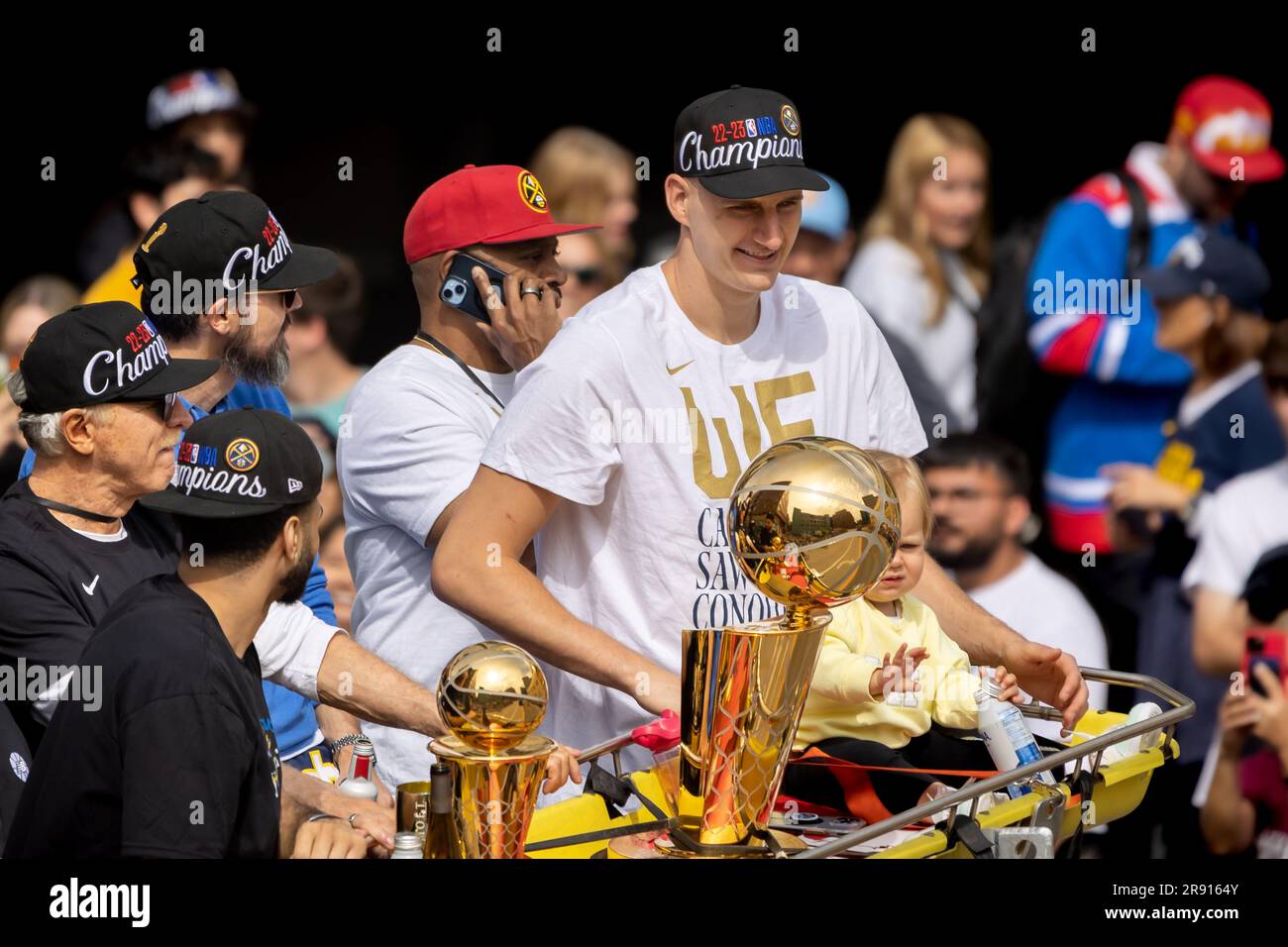 2023 Denver Nuggets Parade Stock Photo