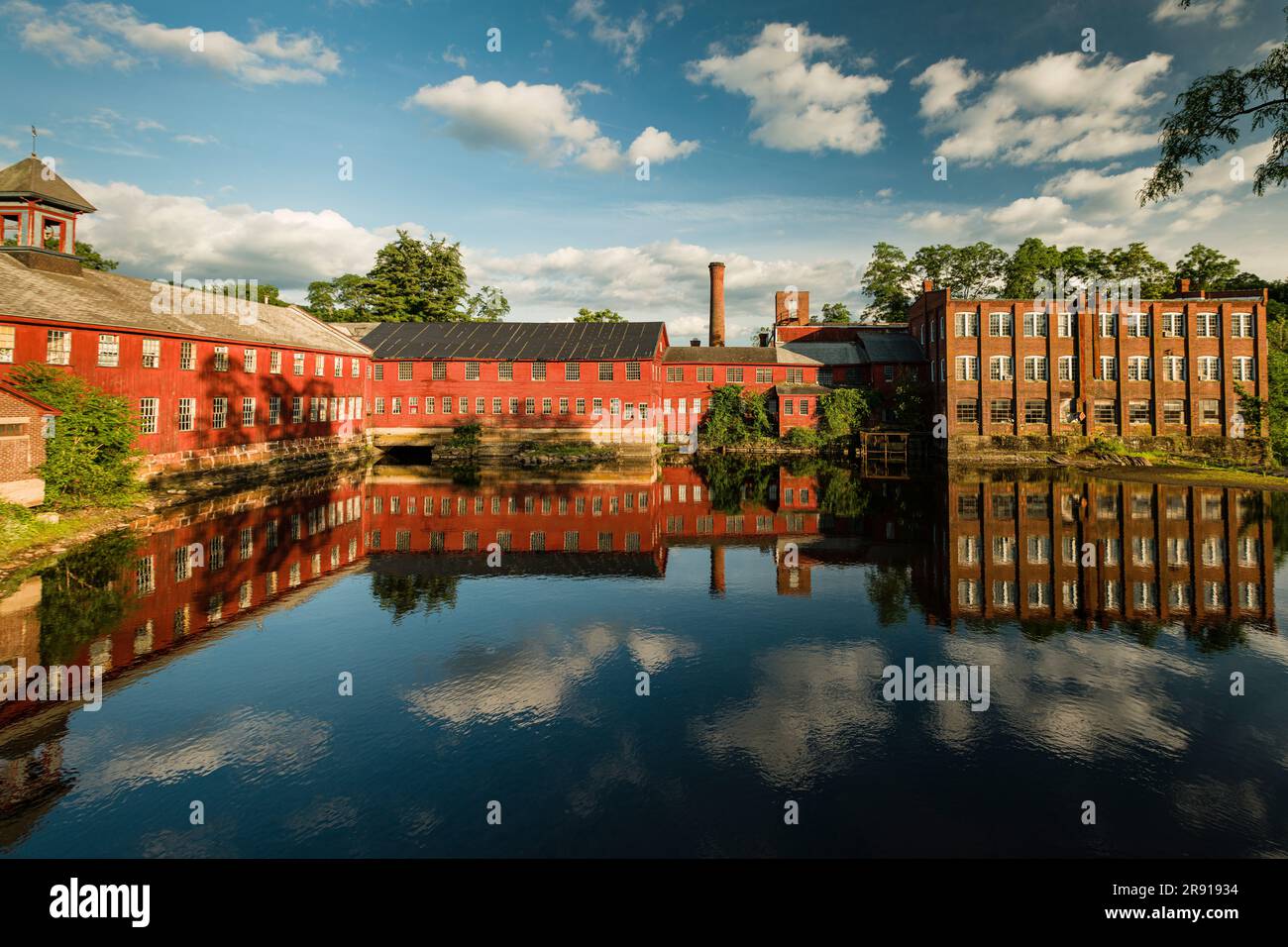 The Collins Company Axe Factory Collinsville, Connecticut, USA Stock