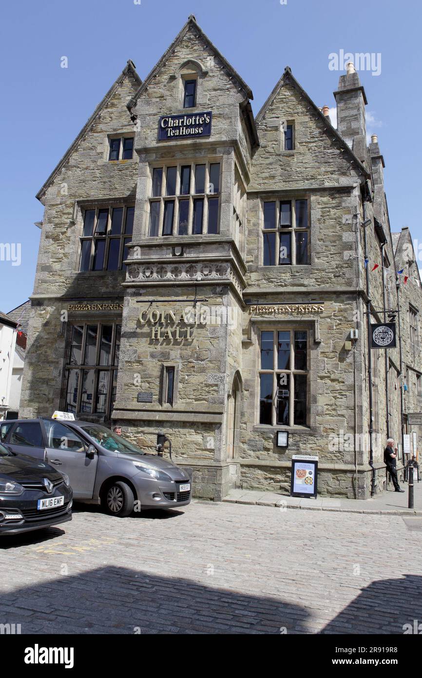 Charlotte's Tea House and Coinage Hall, situated in the Cornish City of