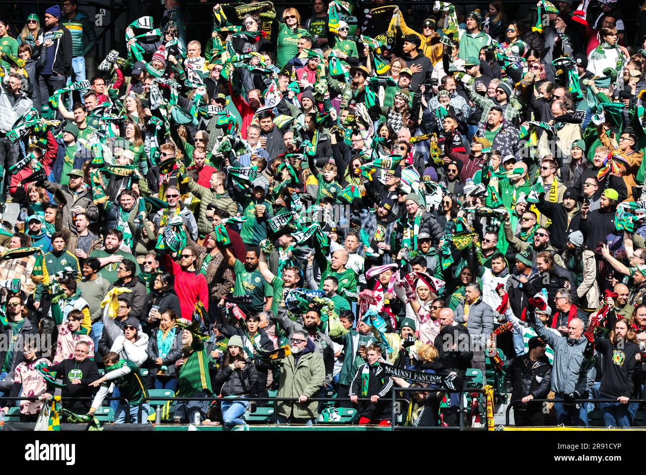 From the Stands  Fans new and old unite to cheer on the Timbers