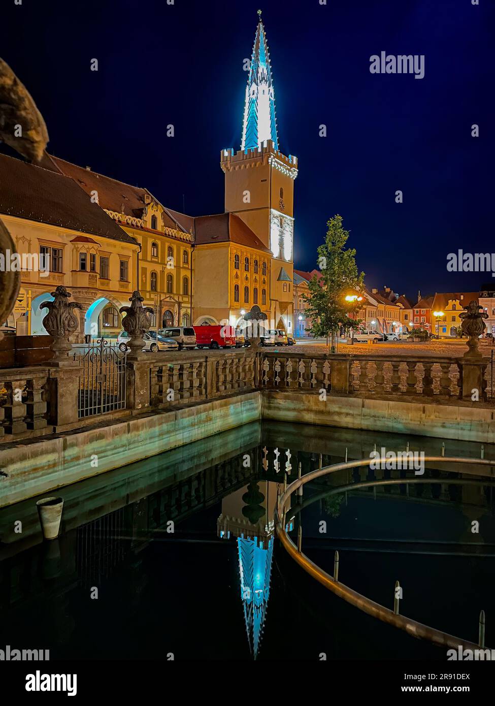 Kadan by night Stock Photo - Alamy