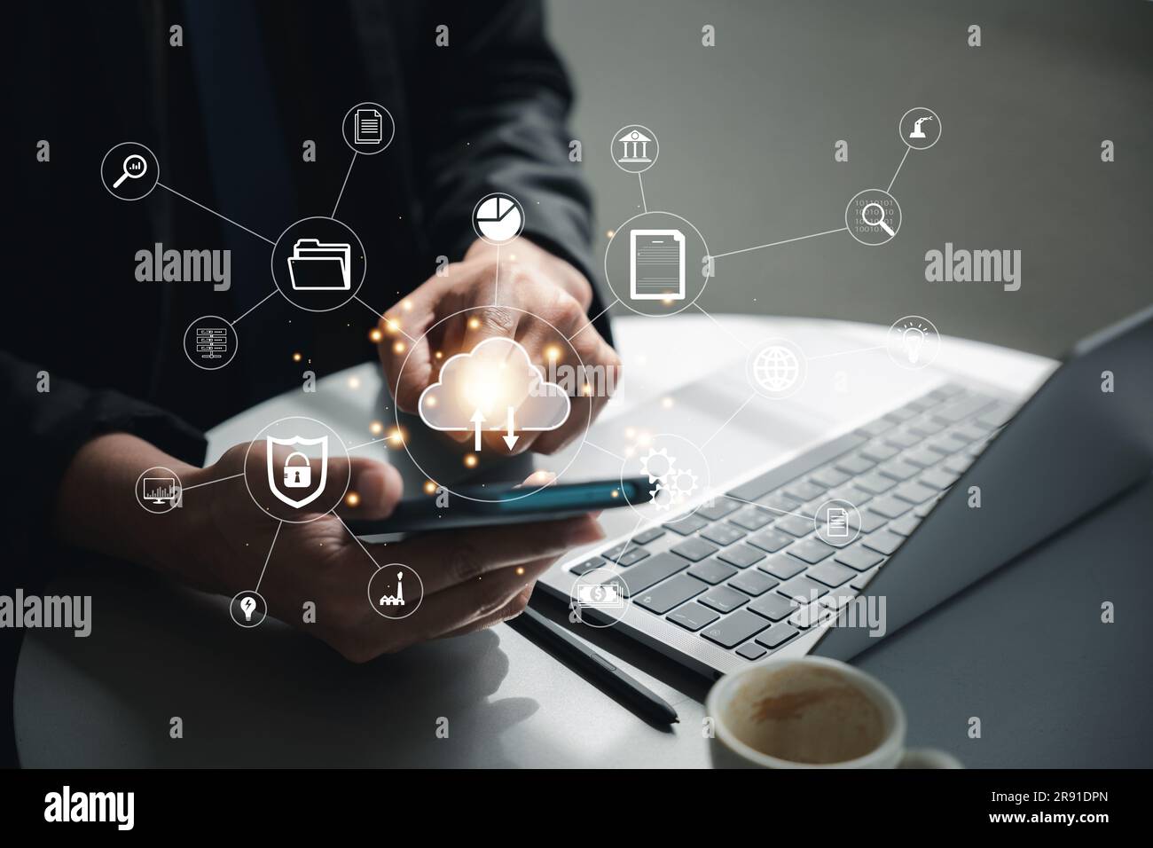 Business process automation and strategy concept Stock Photo - Alamy