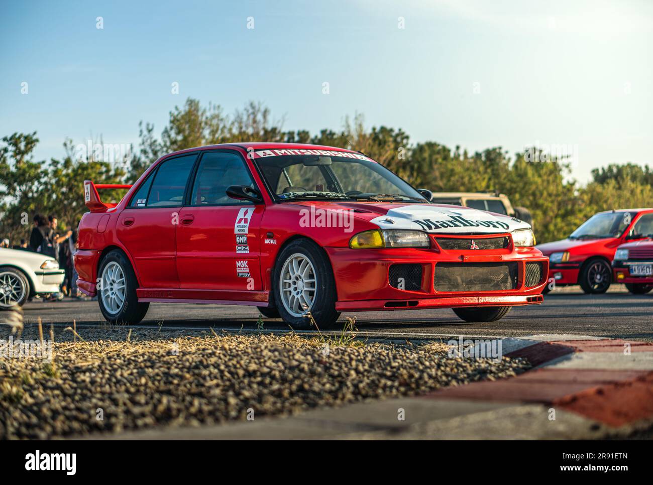 mitsubishi lancer evolution 3 evo3 Stock Photo Alamy
