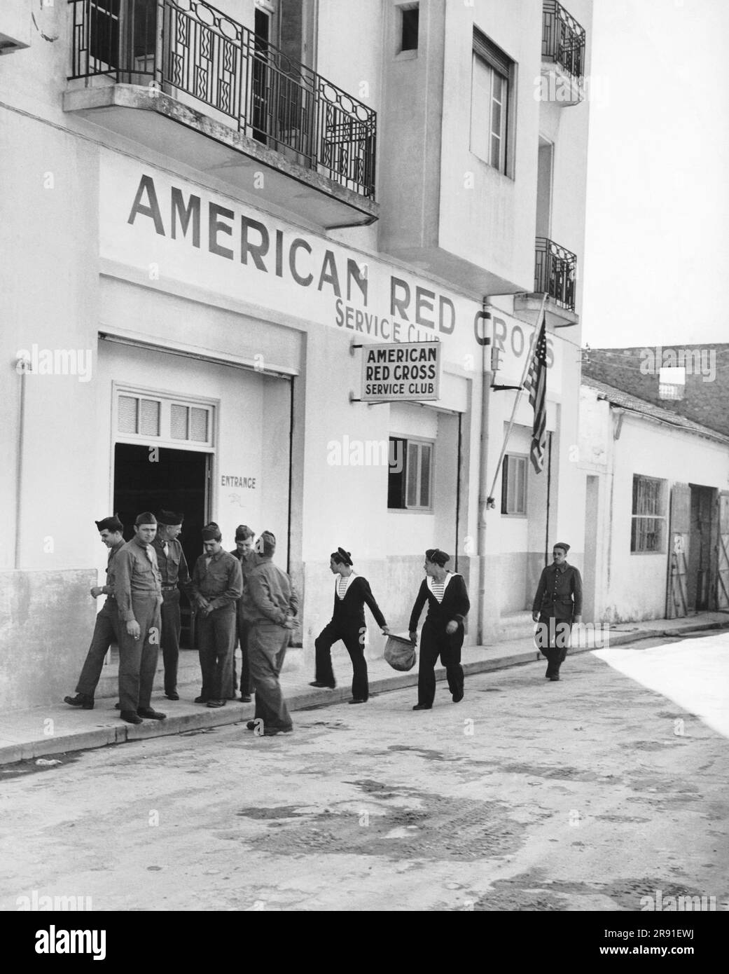 American red cross service club Black and White Stock Photos &amp; Images ...