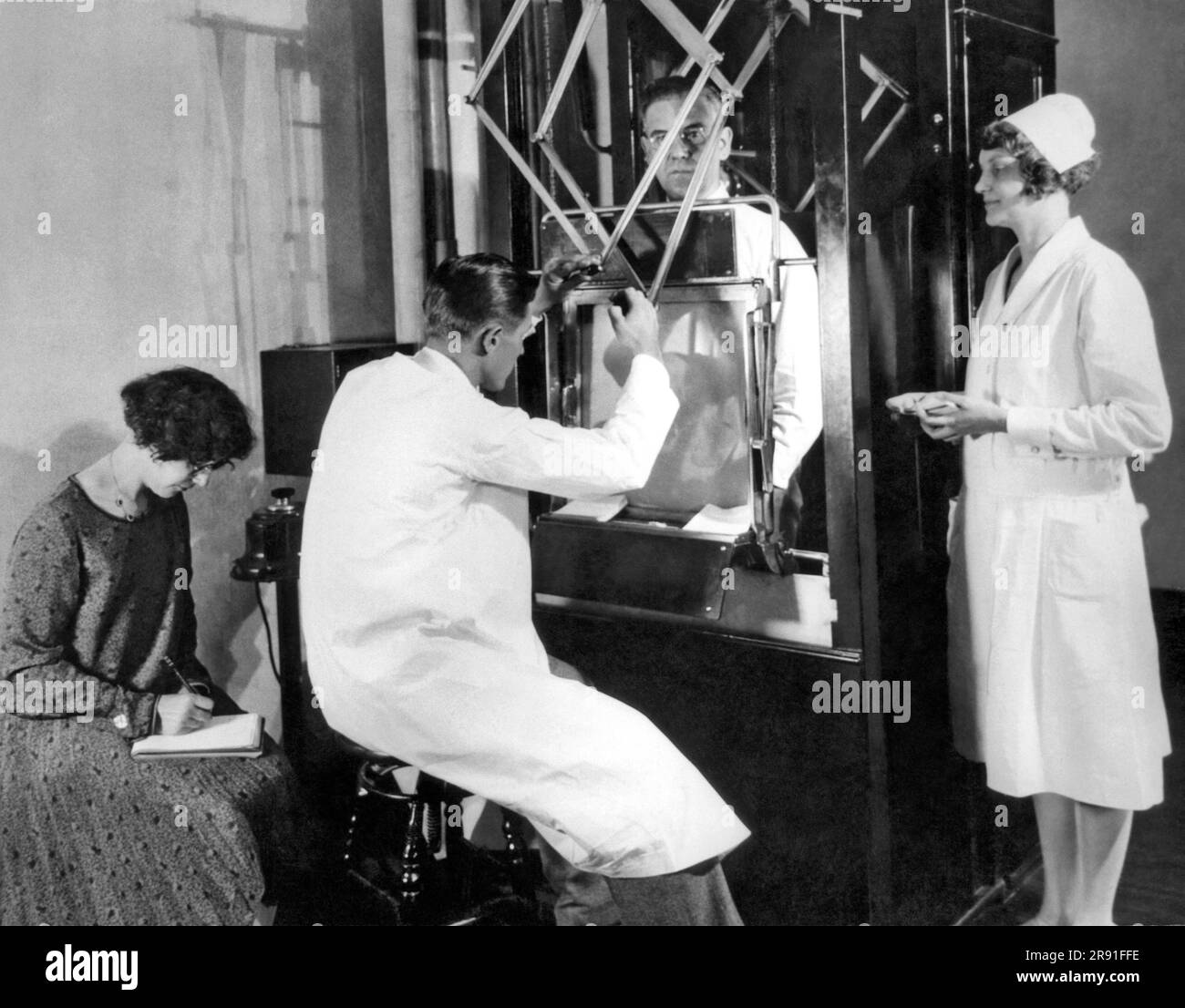John harvey kellogg battle creek sanatorium Black and White Stock