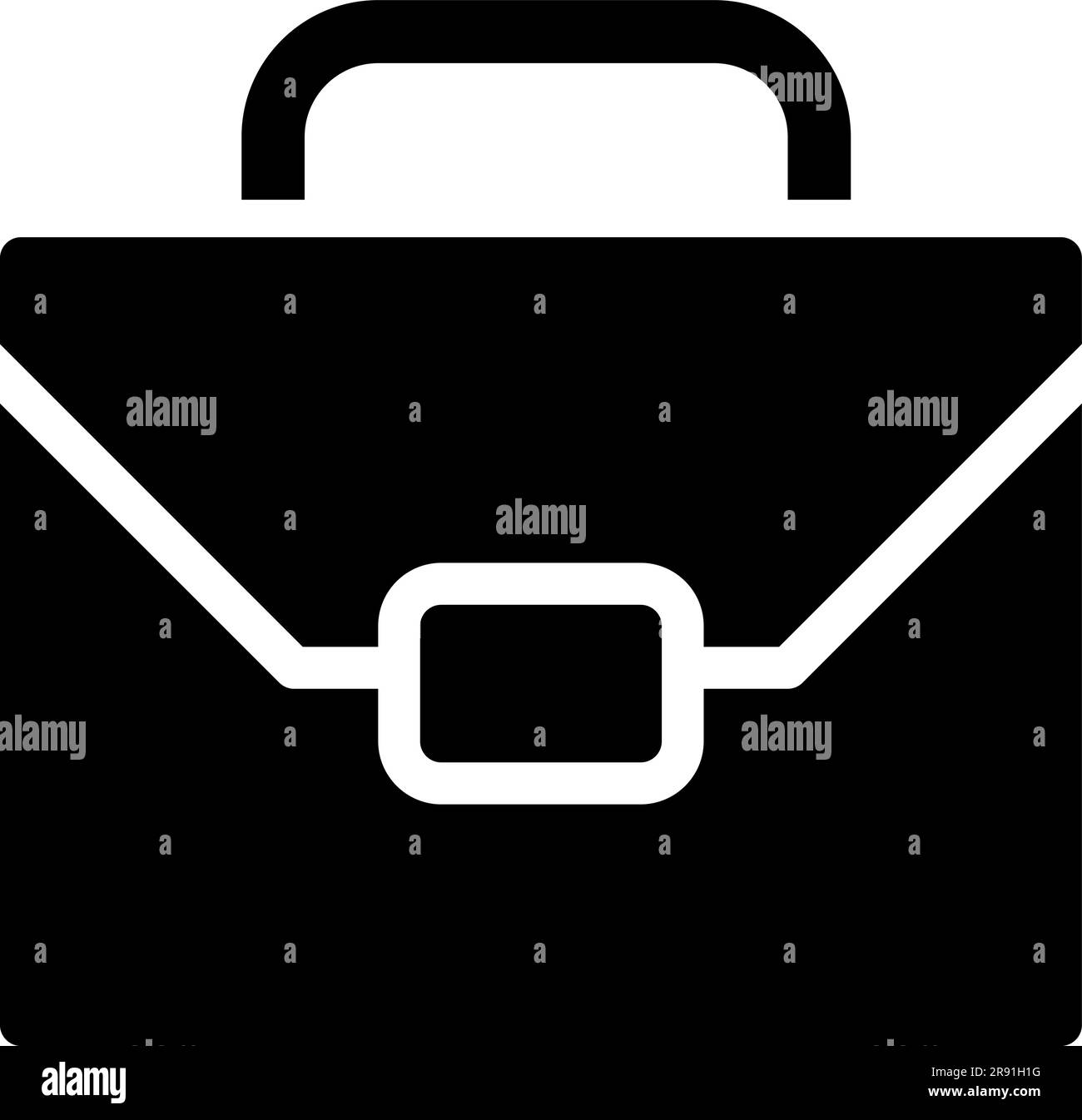 Briefcase black glyph icon Stock Vector Image & Art - Alamy
