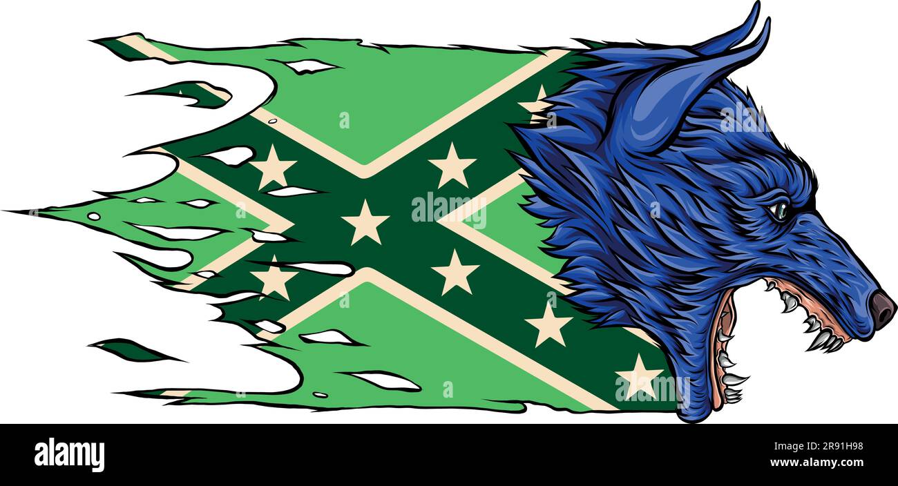 Wolf open mouth Stock Vector Images Alamy