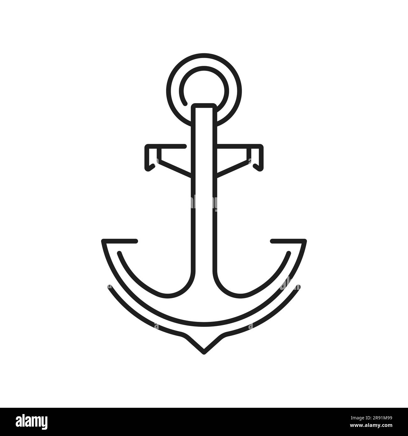 Anchor line Black and White Stock Photos & Images - Alamy