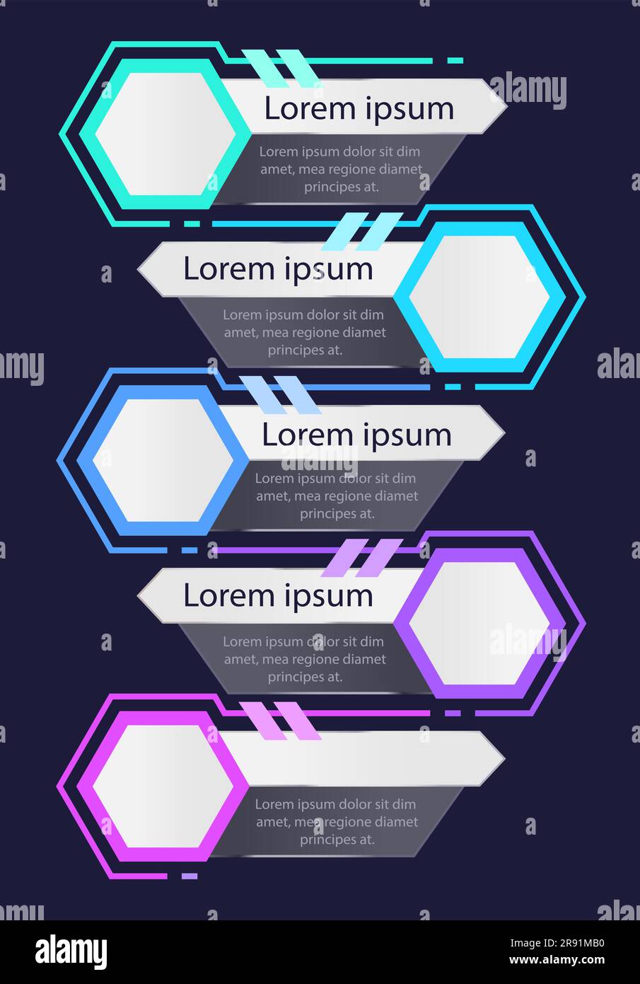 Data access control infographic chart design template. Abstract