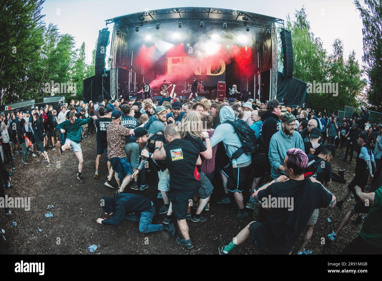 Copenhagen, Denmark. 16th, June 2023. Festival goers attend a live ...