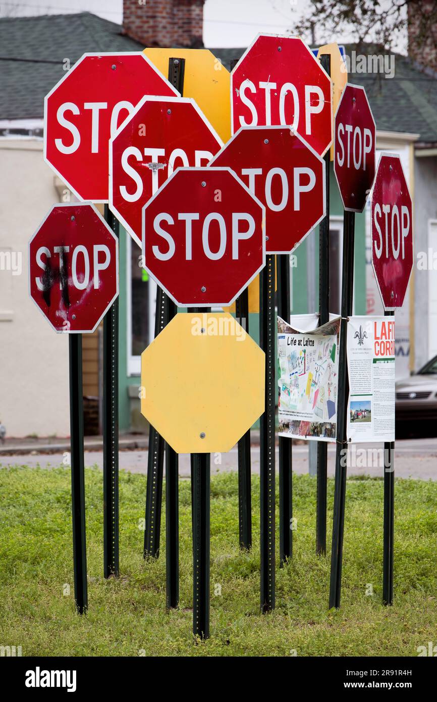 Stop signs hi-res stock photography and images - Alamy