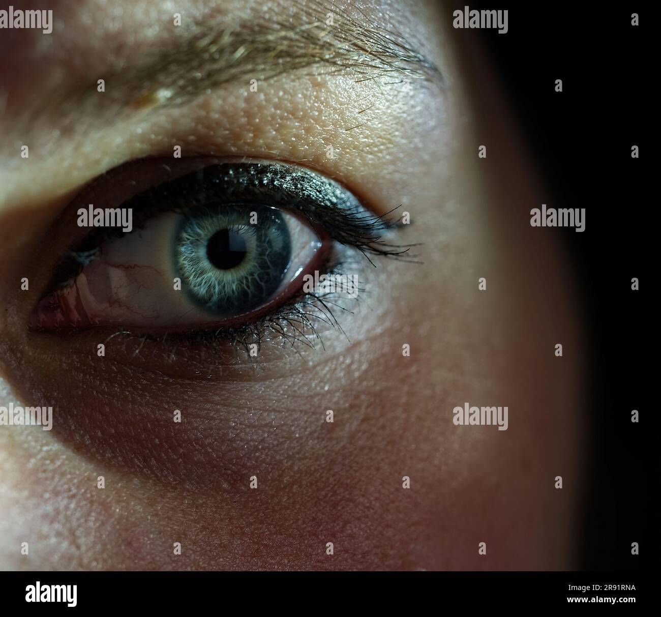 Abstract technology background eye hi-res stock photography and images ...
