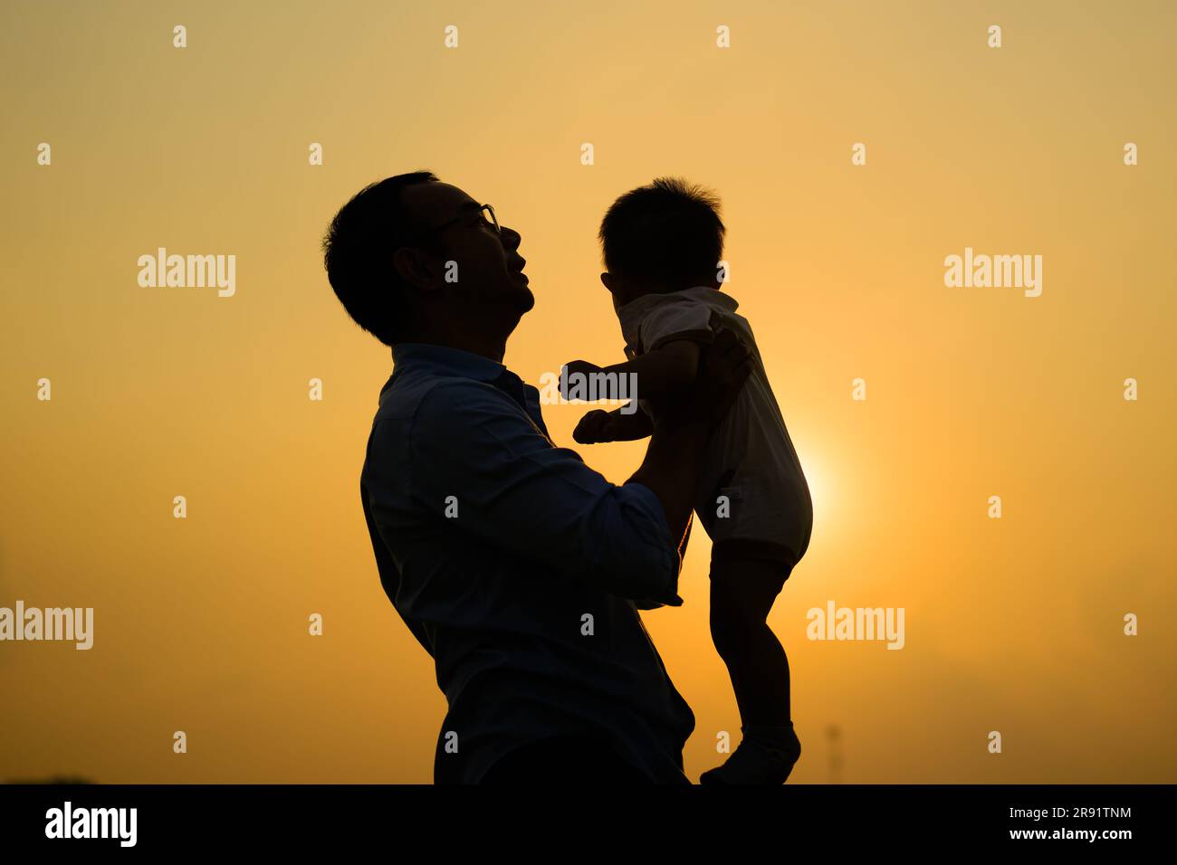 Father son celebrate wellness hi-res stock photography and images - Alamy