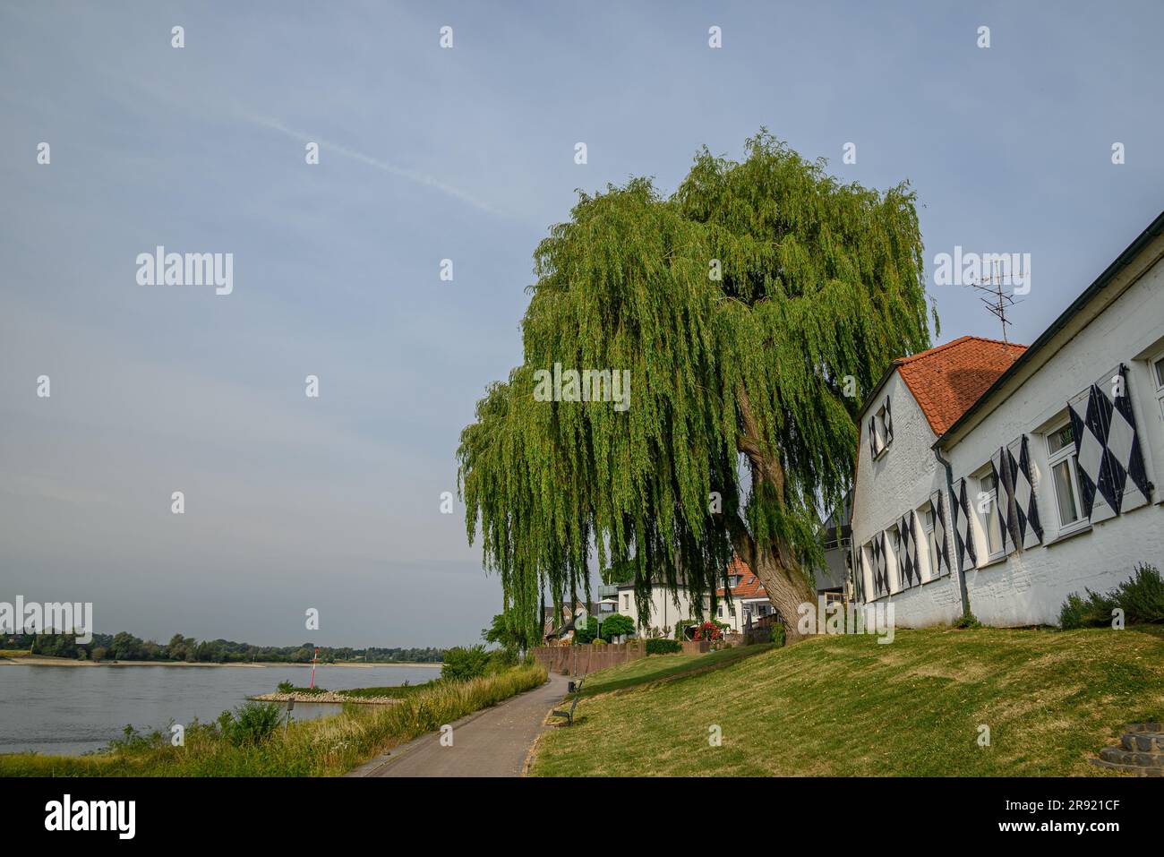 the city of Rees in germany Stock Photo - Alamy