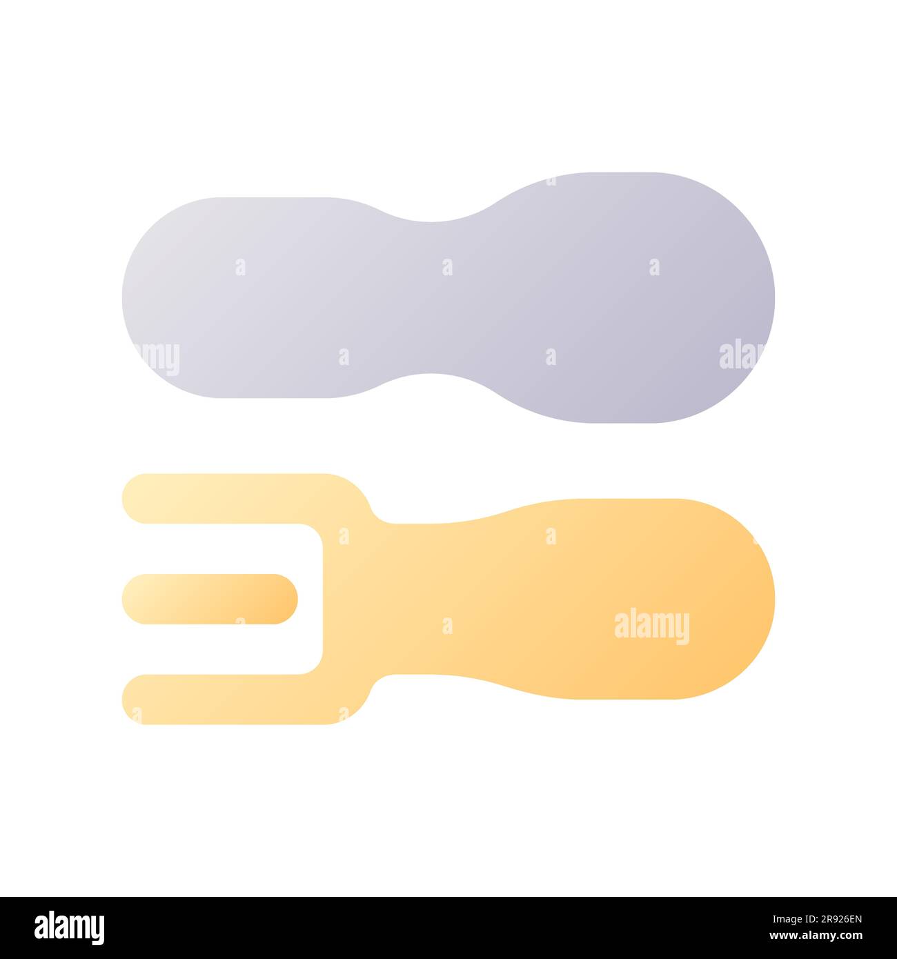 Restaurant pixel perfect flat gradient two-color ui icon Stock Vector ...