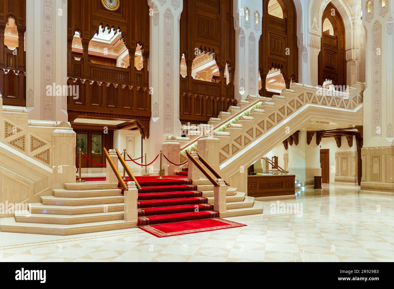 Oman royal opera house Stock Photo Alamy