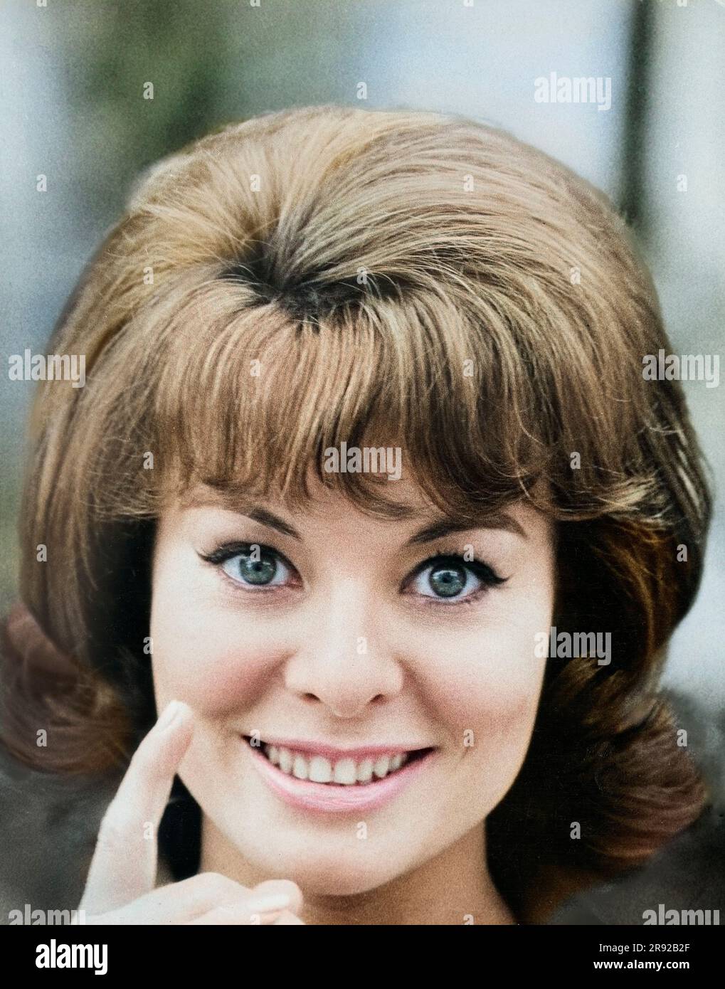 Anne Heywood, head and shoulders Publicity Portrait for the Film, 'Midas Run', Cinerama Releasing Corp., 1969 Stock Photo
