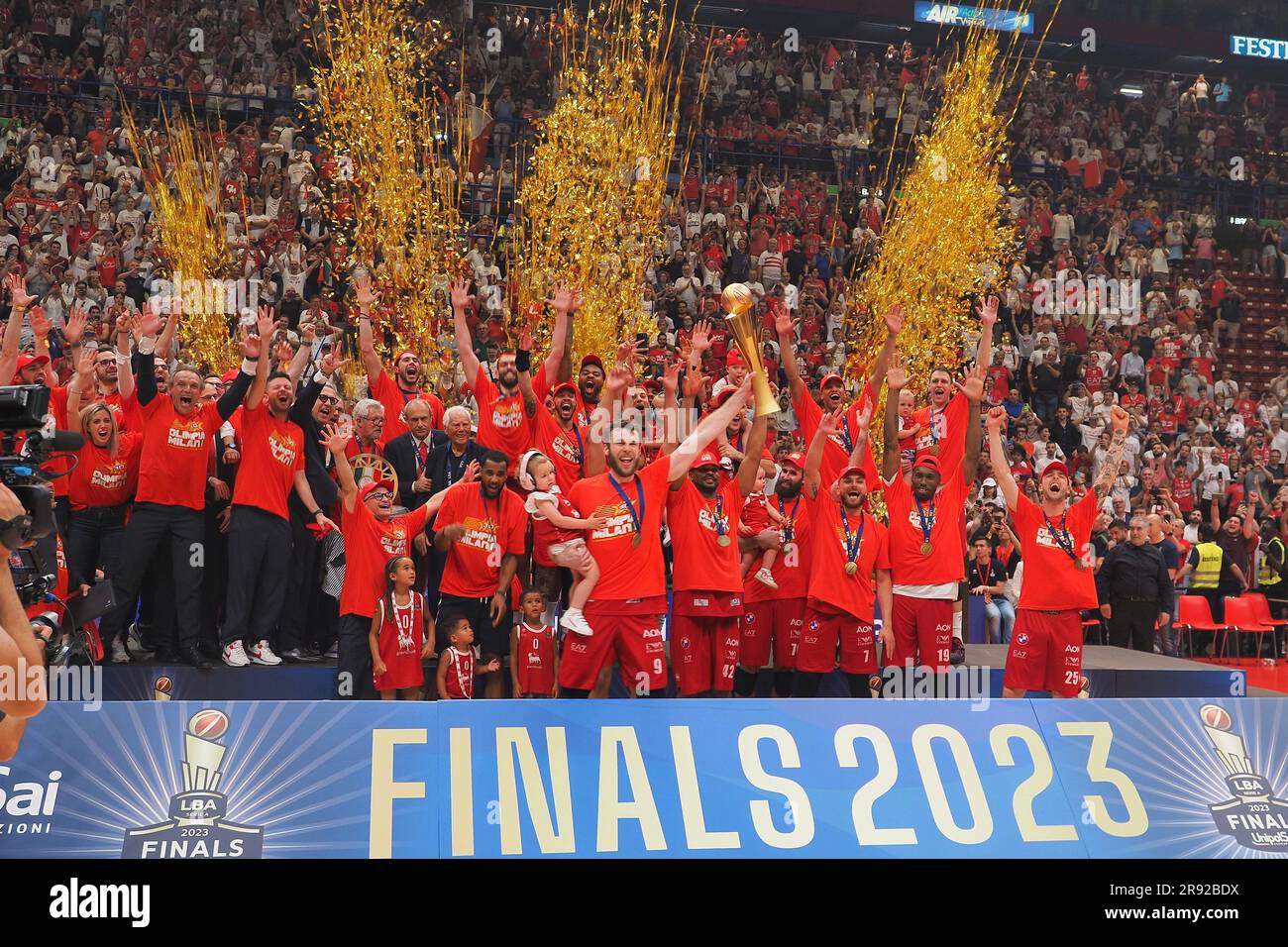 Olimpia Milano championship celebration Looking Ahead: The Final Challenge