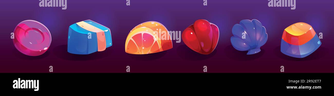 Candy crush game screen Stock Vector Images - Alamy