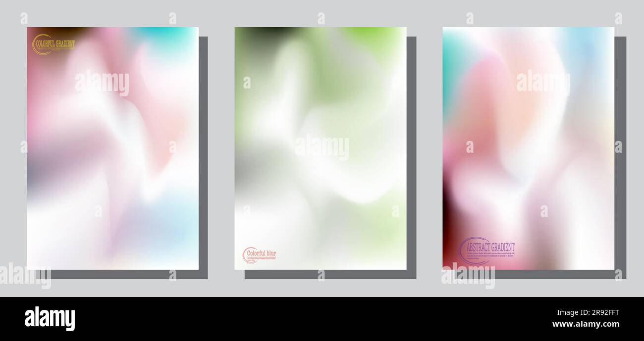 Colored haze. Colorful blurred background. Gradient for the template of ...