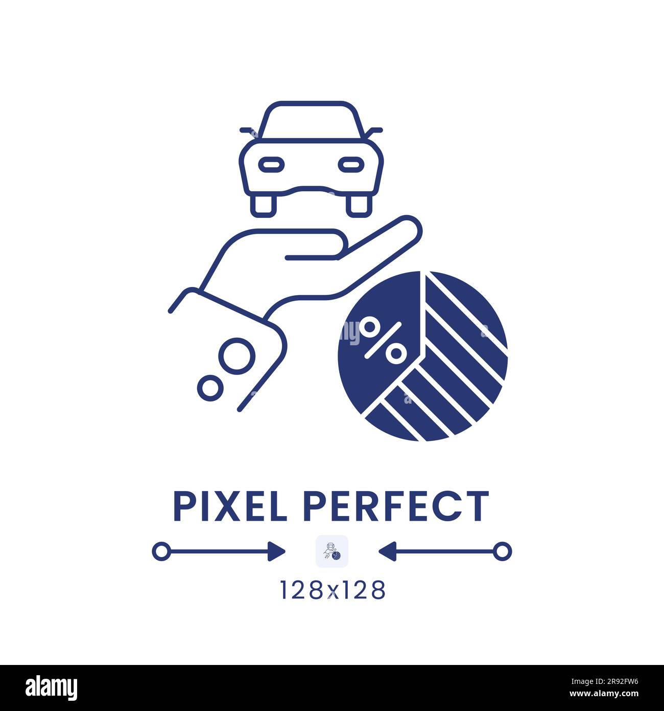 Property tax black solid desktop icon Stock Vector Image & Art Alamy