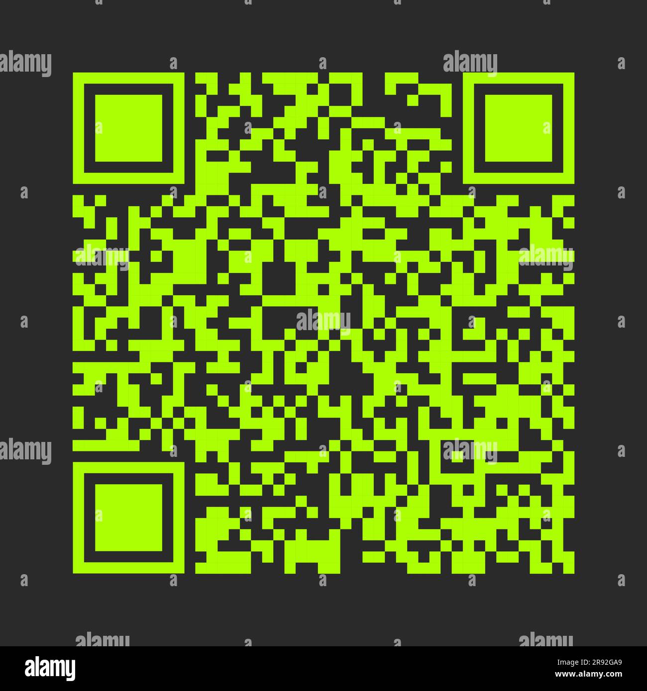 Color QR code. Quick Response code. Marketing and inventory management