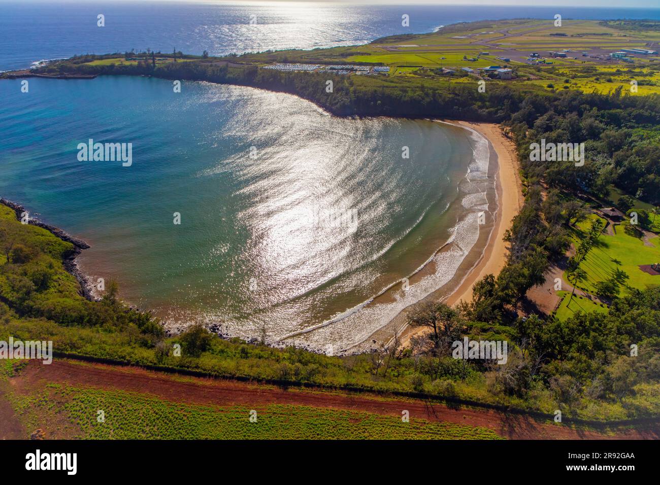 Hanamaulu Bay, Lihue, Kauai, Hawaii Stock Photo Alamy