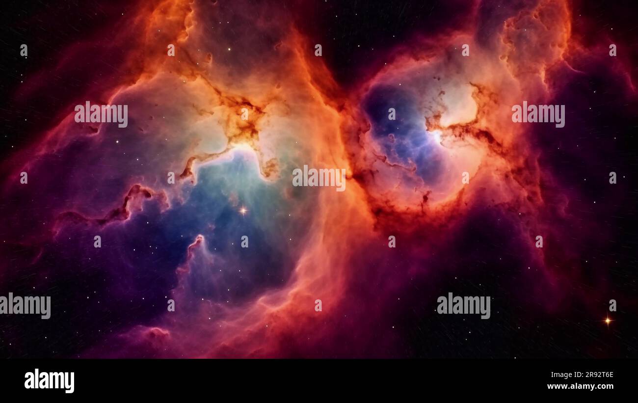 Immerse yourself in the enchanting sight of a kaleidoscope galaxy