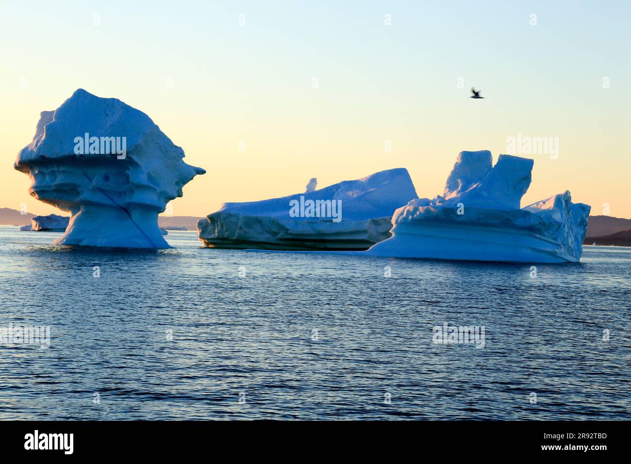 Iceberg, Disko Bay, Greenland Stock Photo - Alamy