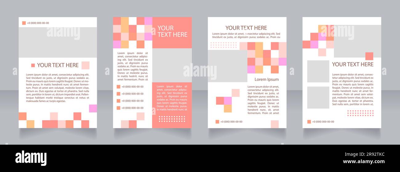Business regulation tactics blank brochure layout design Stock Vector ...