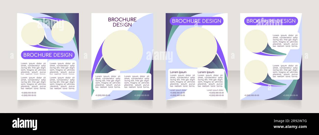 Perks Design Freelance perks and benefits blank brochure layout design Stock Vector ...
