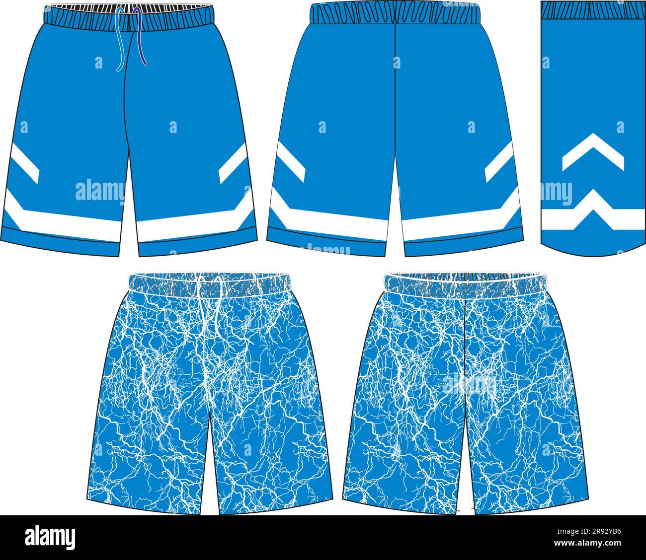 Basketball Shorts Mock ups Templates Stock Vector Image & Art Alamy